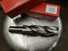 HTC 2 x 1-1/4 x 6-1/2 x 9 4FL flute .250R HSS EM END MILL