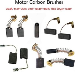10 Pack Replacement Electric Carbon Brush for Power Tools 153# (6.5×13.5x18mm)