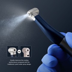 Dental LED Brushless Electric Micro Motor E-Type /1:1 LED Contra Angle Handpiece