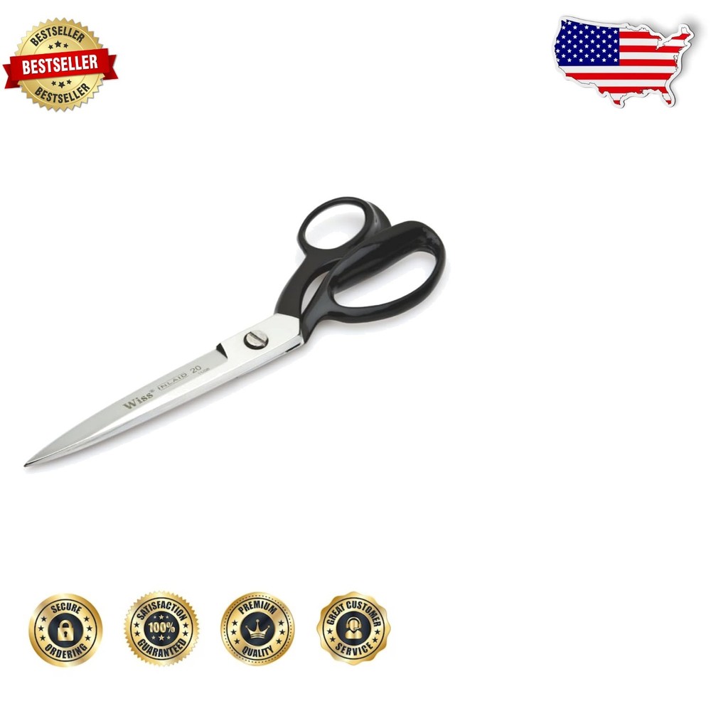 Wiss Heavy Duty Industrial Shears – Forged Alloy Steel, Ambidextrous