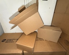 50 Pieces 9″ x 6″ x 3″ Corrugated Security Mailer Shipping Box