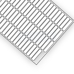 80-800,000 1 3/4 x 1/2 EcoSwift Laser Address Shipping Adhesive Labels 80/sheet