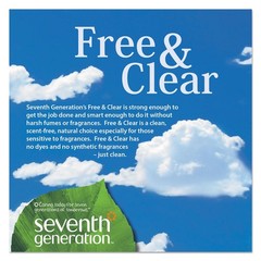 Seventh Generation 22929CT 65 oz. Natural Auto Dishwasher Gel (6/CT) New