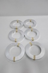 Box Of 6 Roovers 2653 Aluminum Embossing Tape Roll 7/8in X 0.018in