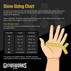 Gloveworks Clear Vinyl Industrial Gloves Box of 100 pcs Size XL 3 Mil Disposable