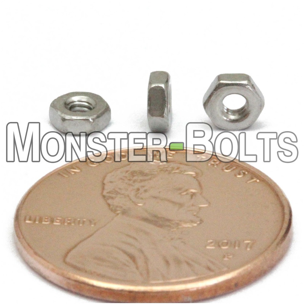 Metric Stainless Steel Hex Nuts DIN 934 M2 M2.5 M3 M3.5 M4 M5 M6 M8 M10 M12 M14
