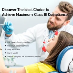 USA STOCK Dental Orthodontic Reverse Pull Headgear Facemask Facial Adjustable