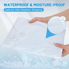 Poly Mailers 10×13 Inch 50 Pcs, Large Shipping Bags for Clothing, Waterproof …