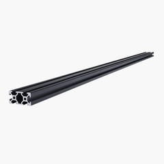 4PCS 39.4 in (1000 mm) T Slot 2040 Aluminum Extrusion Anodized Linear Rail