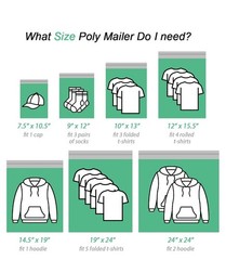 POLY MAILERS SHIPPING ENVELOPES PLASTIC SELF SEALING MAILING BAGS CHOOSE SIZE