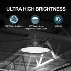 100W Led UFO High Bay Light Industrial Commercial Factory Warehouse Shop Light