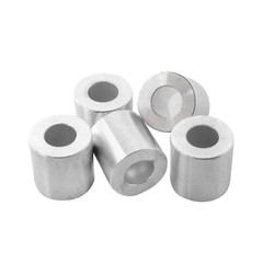 New Aluminum Spacer Bushing 1″ OD x 1/2″ ID–Fits M12 or 1/2″ Bolts