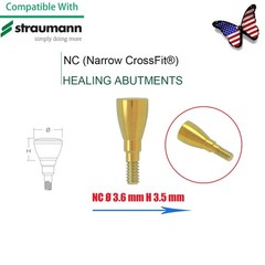 US Dental Mini Healing Abutment Cap/Closure Cover Screw Straumann Fit Bone Level