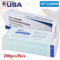 3.5″ X 10″ Self Sterilization Pouches Autoclave Pouch,Sterilizer Bags Dental 200