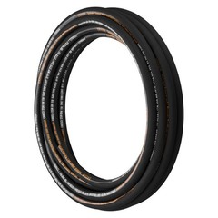 VEVOR Hydraulic Hose Coiled Hydraulic Hose 50ft 3/4″ 2 Steel Wire 3120 PSI