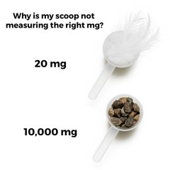 Double-Sided 2-in-1 Micro Scoops Milligram mg Measuring Spoons (Variations)