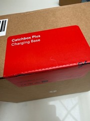 Catch Box Plus Cube with Charging base – NEW / Open box – Catchbox VAT REG