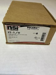 NSI Polaris IT-1/0, 1/0-14 Awg Insul-Tap Connector – New, Box of 6