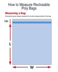 3″ x 3″ Heavy Duty 6 MIL Resealable Zip Top Lock 3×3″ 6 Ml Clear Plastic Bags