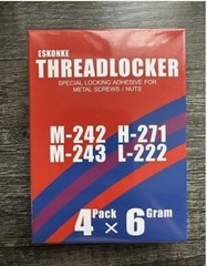 Threadlocker 242,243,271,222 4 pack