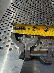 Lot of 50 – Unbranded Stainless Steel Clamp for 1 1/2 ” Tri Clamp