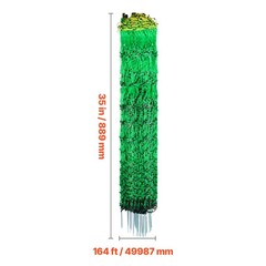 VEVOR Electric Netting Fence Kit Sheep Fencing 35″H x 164’L with Posts Spikes