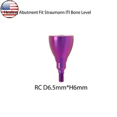 US Healing Cap Abutment RC NC Analog Cover Screw Titanium Fits Straumann ITI BLT