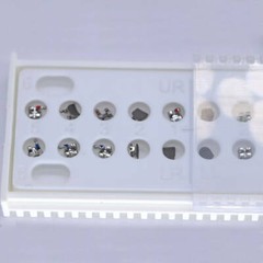 10 kits dental orthodontic bracket standard roth 0.022″ 345 hooks sandblasted