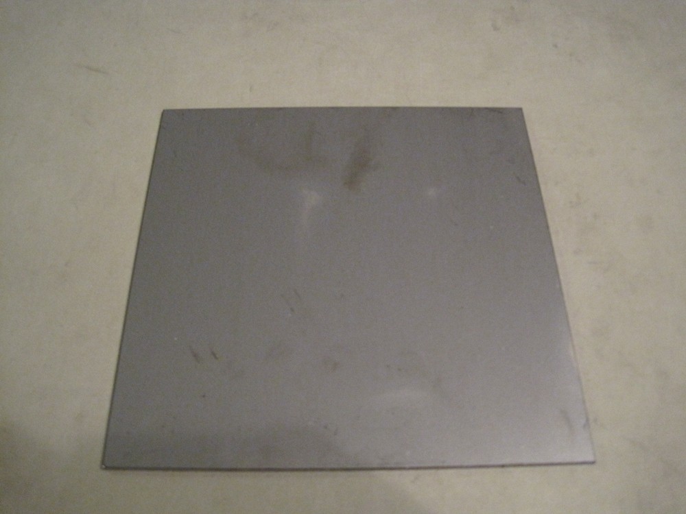 1/8″ Steel Plate, Rectangle, 6″ x 6″, A36 Steel, .125 thick