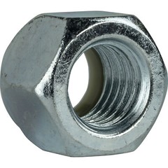 Nylon Insert Hex Lock Nuts Zinc Plated Grade 2 Steel Nyloc All Sizes Available