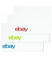 26 eBay-Branded Polymailer Red Green & Blue 10″ x 12.5″ (No Padding)