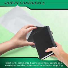 1-4,000 12×15.5 White Poly Mailers Bag Self Seal Shipping 12″ x 15.5″ 2 MIL