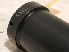 Vektek 10-1018-04 accumulator, 1500 PSI nitrogen precharged as shown