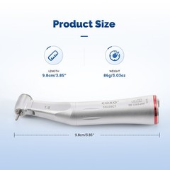 COXO Dental 1:5 LED Standard Head Contra Angle Handpiece /C-PUMA MASTER Motor