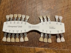 CEREC IPS EMPRESS CAD High & Low Translucency Shade Guide – Complete