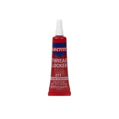 High-Strength Threadlocker Red 271, 0.2 fl oz Tube – Secure Bolts & Screws