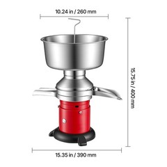 Uimoso Electric Milk and Cream Separator with 60L/H Capacity