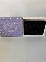 Dokibook Love Doki A5 Planner 6 Ring Binder Black Gold Polka Dot