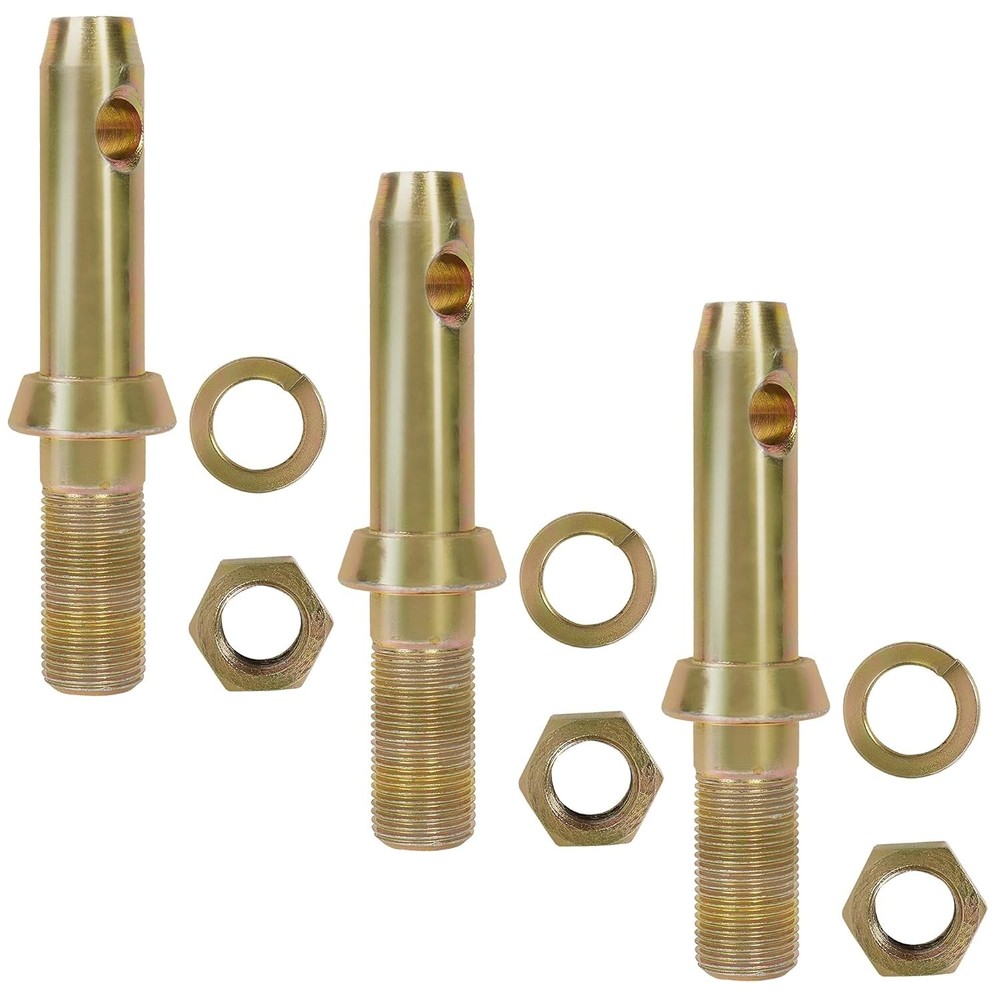 5-1/2″ Cat 1 Hitch Pins | Heavy-Duty Forged 3-Pack for Tractors