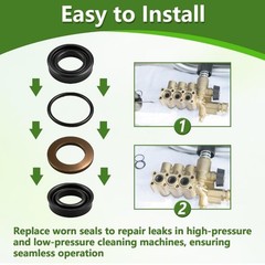 DeWALT 7106733 SIMPSON OEM AAA PRESSURE WASHER SEAL KIT FITS 530003 13mm