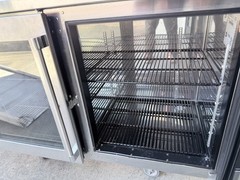 Perlick BBSLP60 2-Door Glass Refrigerated Back Bar Cooler – Rare Under Counter