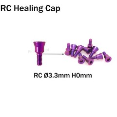 Dental Healing Abutment Caps NC/RC Cover Screw fits ITI Straumann BL/BLT