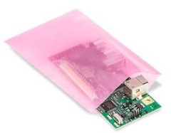 3″x5″ Anti-Static Lay Flat Poly Bags Pink Hard Drives Electronics 2 Mil PAS