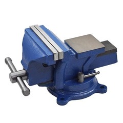 6″ Mechanic Bench Vise Table Top Clamp Press Locking Swivel Base Heavy