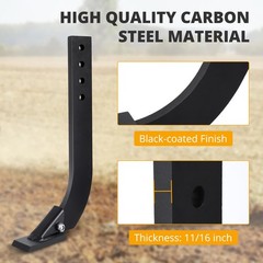 1PCS Box Blade Shank 18” Ripper Shank 4 Holes Box Scraper Shank Scarifier Shank