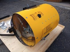 Fostoria YES-1524-1A Wall/Ceiling Electric Fan-Forced Heater 15KW 240V 1 Phase