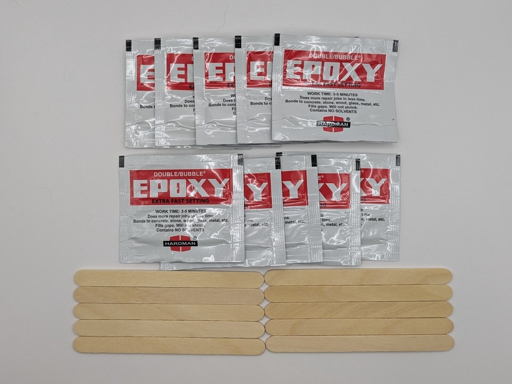 Hardman DOUBLE BUBBLE RED Epoxy 10-Packs 3.5 Gram Per Pack – Exp 02/2027 (w/CoC)