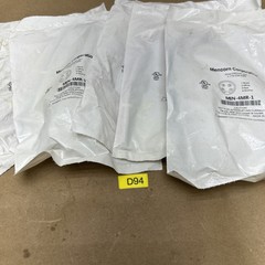 (5) Mencom MIN-4MR-1 Receptacle, Male, 4 Conductors, 1′ Cable – NEW