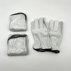 PIP 68-163 Driver Gloves Size Medium Split Cowhide Leather Vending Pks 3 Pairs