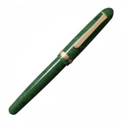 Platinum #3776 CELLULOID Fountain Pen EMERALD Medium Nib PTB-35000S#45-3